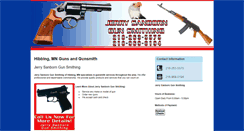 Desktop Screenshot of jerrysanborngunsmithing.com